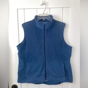Woolrich Blue Fleece Vest
